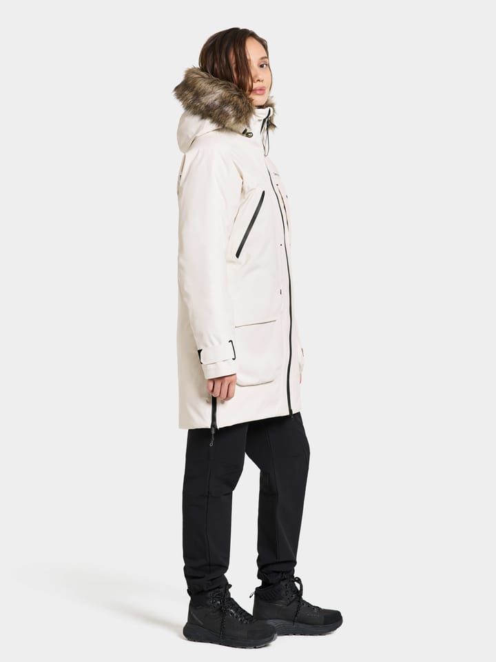 Didriksons Women's Ceres Parka White Foam Didriksons