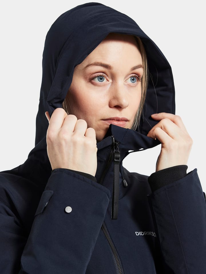 Didriksons Women's Helle Parka 5 Dark Night Blue Didriksons