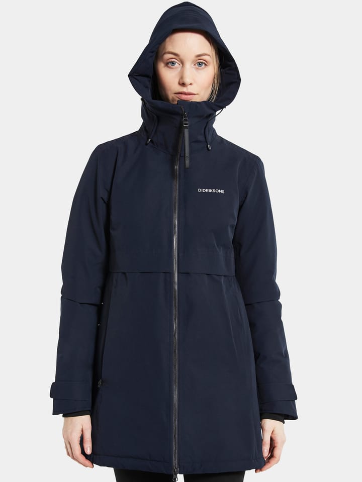 Didriksons Women's Helle Parka 5 Dark Night Blue Didriksons