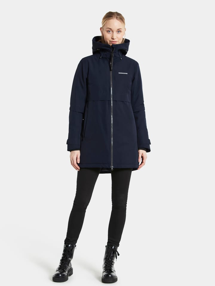 Didriksons Women's Helle Parka 5 Dark Night Blue Didriksons