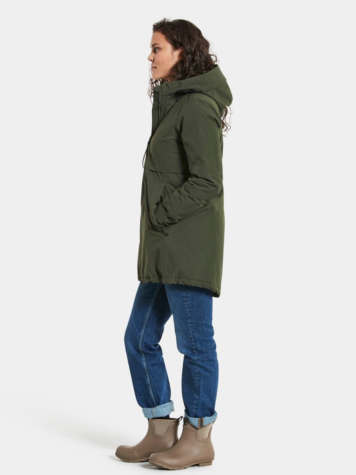 Didriksons Women's Helle Parka 5 Deep Green Didriksons