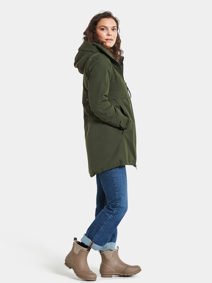 Didriksons Women's Helle Parka 5 Deep Green Didriksons