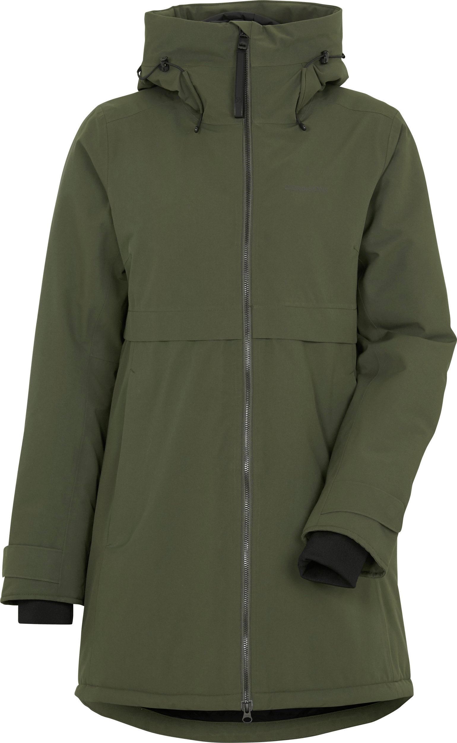 Didriksons Women's Helle Parka 5 Deep Green