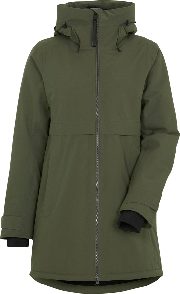 Didriksons Helle Wns Parka 5 Deep Green Didriksons