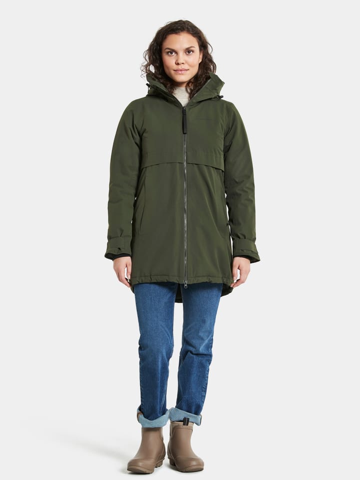 Didriksons Women's Helle Parka 5 Deep Green Didriksons