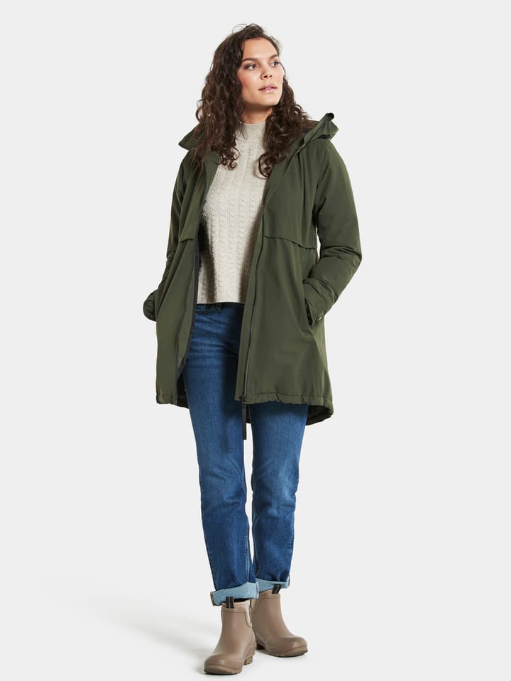 Didriksons Women's Helle Parka 5 Deep Green Didriksons