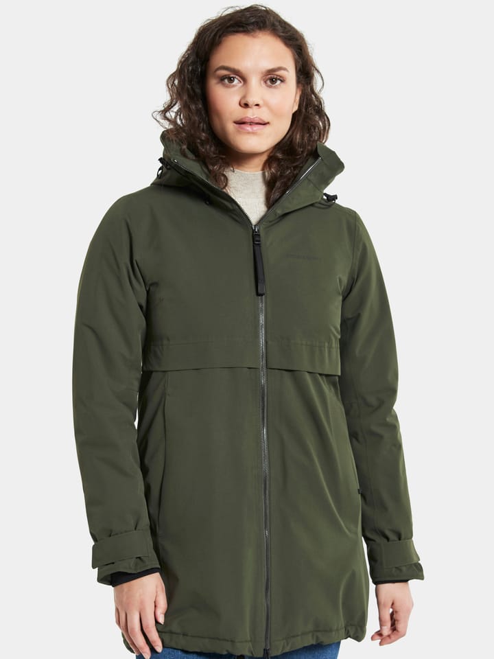 Didriksons Women's Helle Parka 5 Deep Green Didriksons