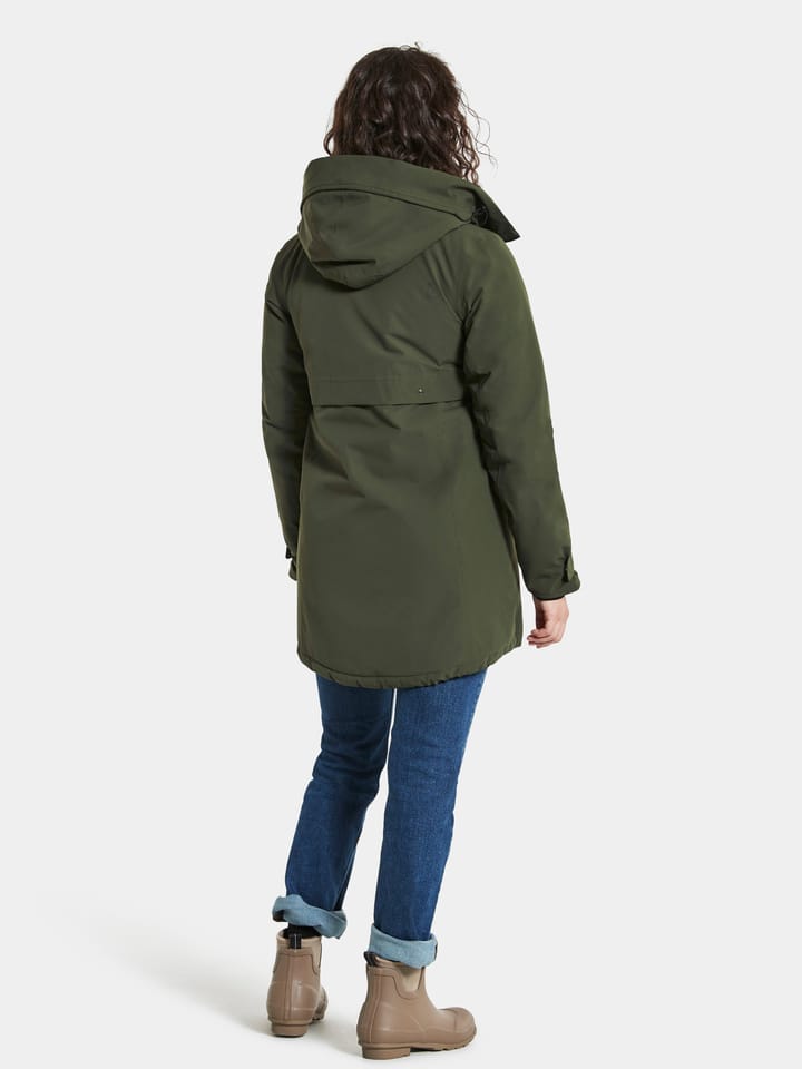 Didriksons Women's Helle Parka 5 Deep Green Didriksons