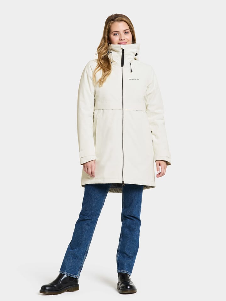 Didriksons Women's Helle Parka 5 White Foam Didriksons