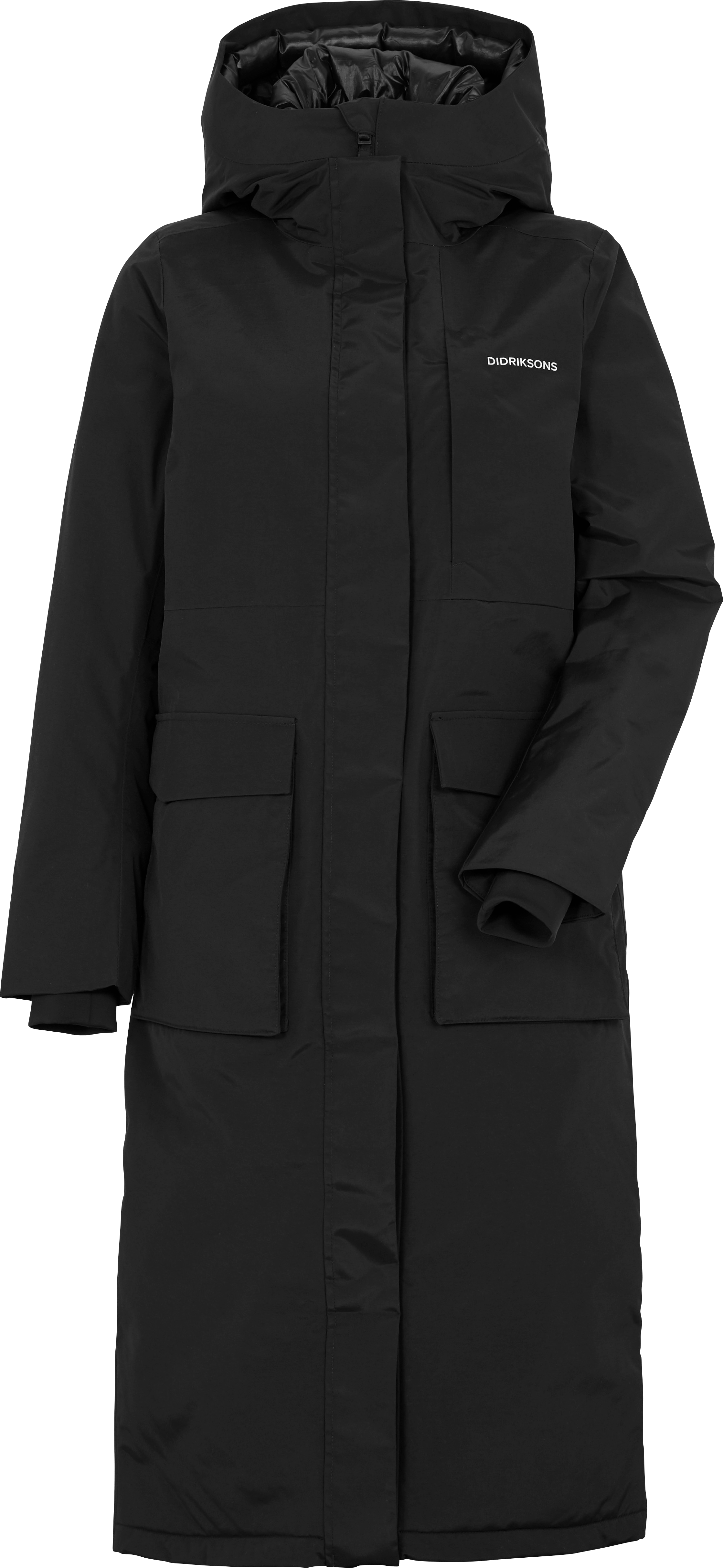 Didriksons Women’s Leya Parka Long 3 Black