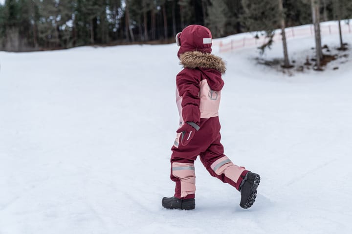 Didriksons Kids' Bjärven Coverall 3 Dusty Pink Didriksons