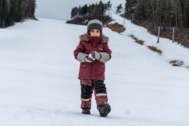 Didriksons Kids' Bjärven Parka 3 Rusty Wine Didriksons