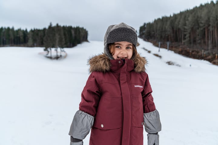 Didriksons Kids' Bjärven Parka 3 Rusty Wine Didriksons