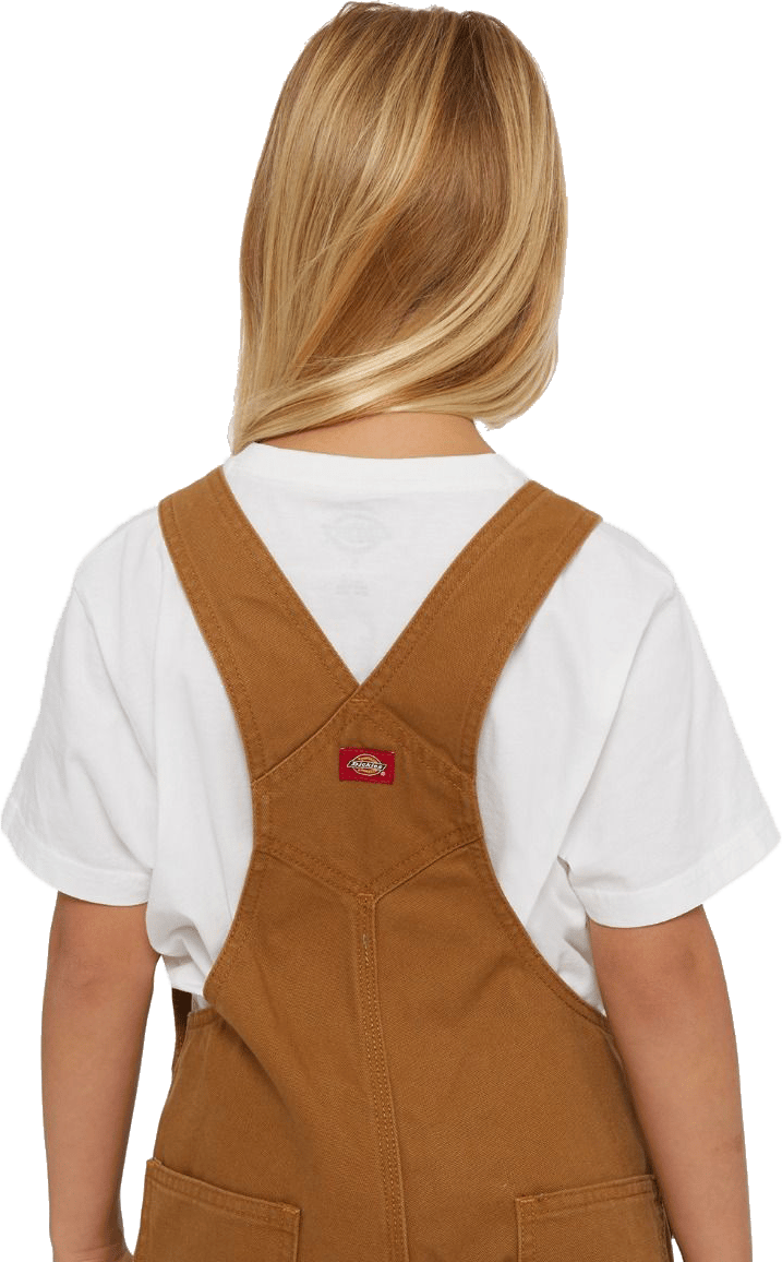 Kids' Duck Bib Rinsed Brown Duck Dickies