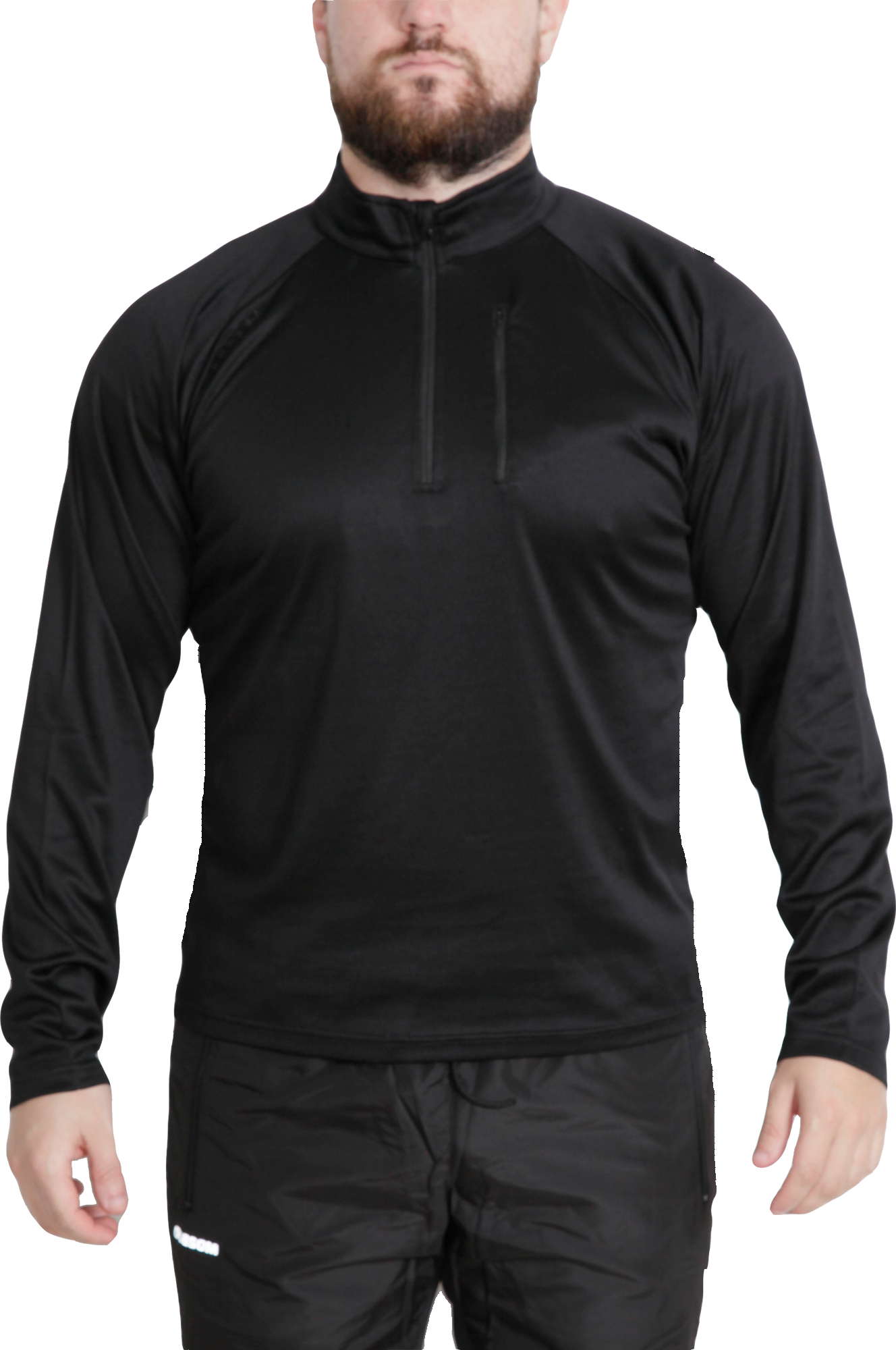 Mens compression long sleeve shirt Under Armour HG ARMOUR NOVELTY LS black