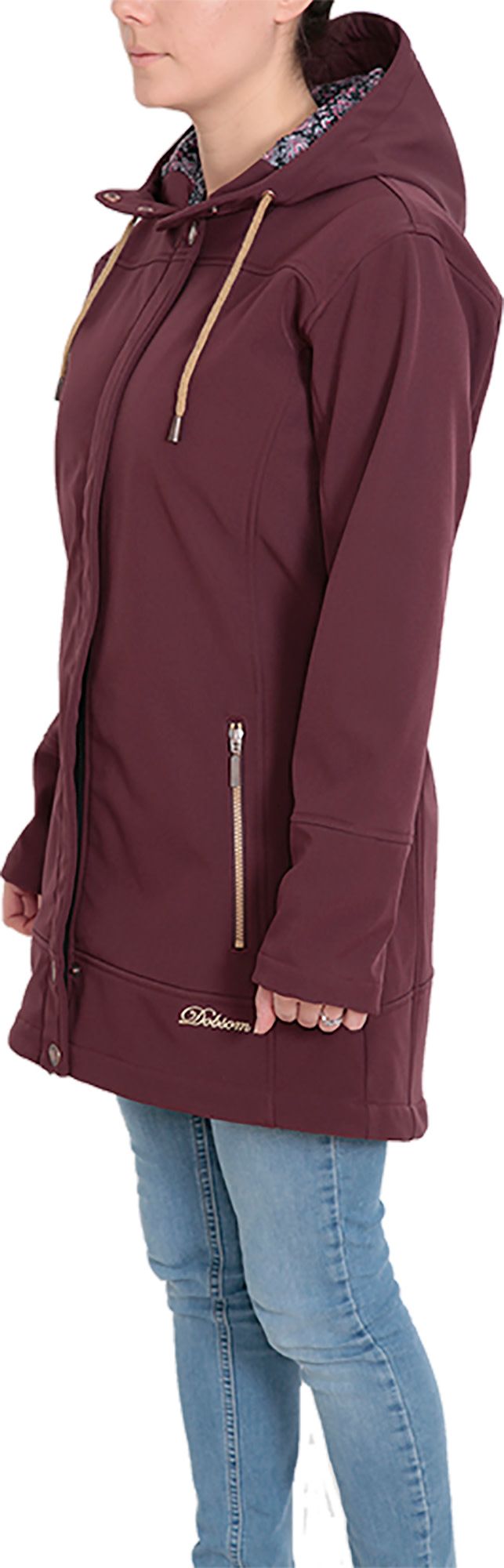 Dobsom Women's Pompei Jacket Bordeaux Dobsom