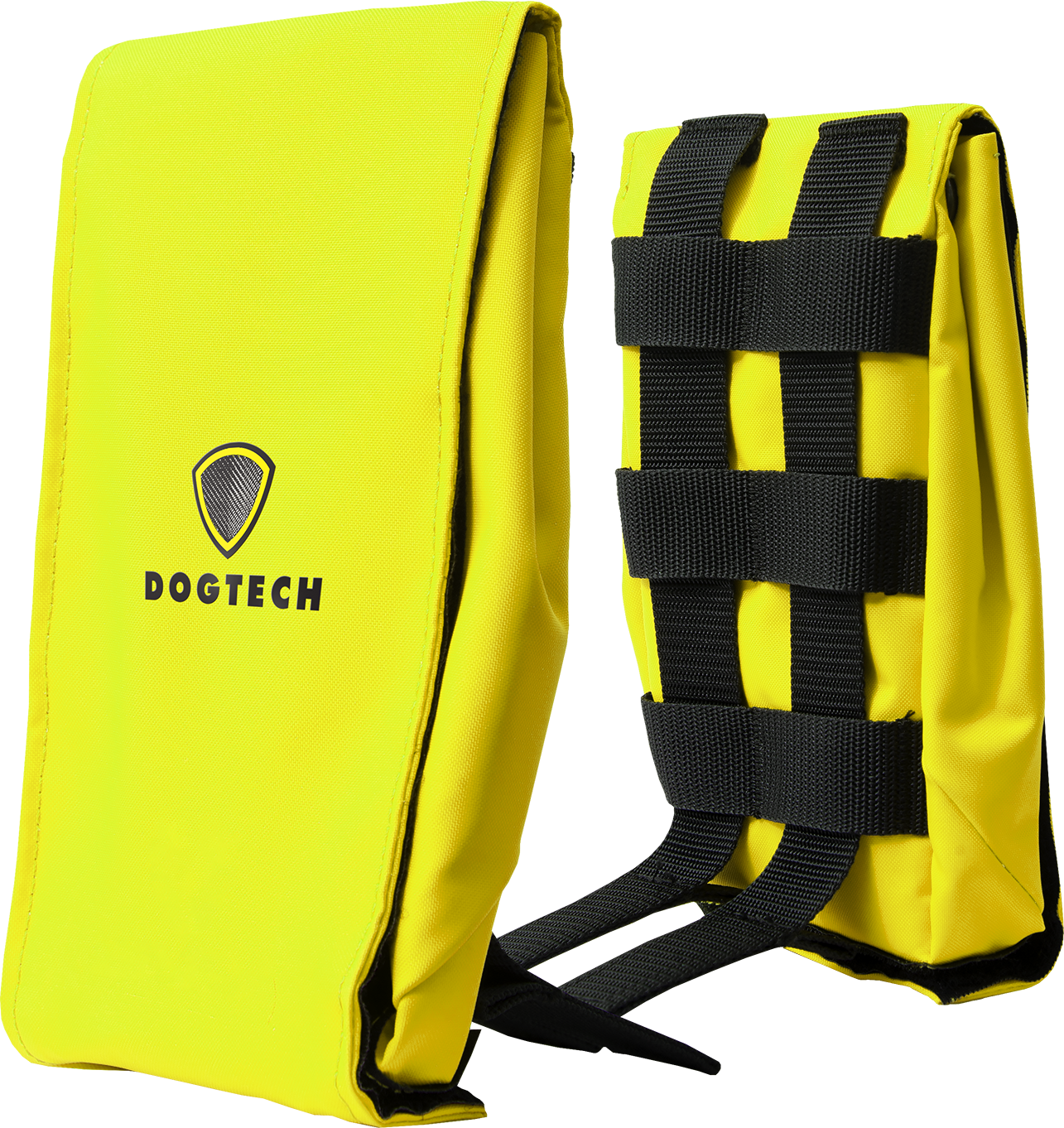 Dogtech One Add-On GPS Pocket Molle Large Hivis Yellow