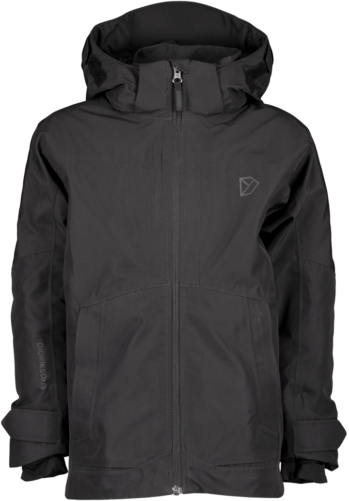 Didriksons Kids' Dolomit Jacket 2 Black Didriksons