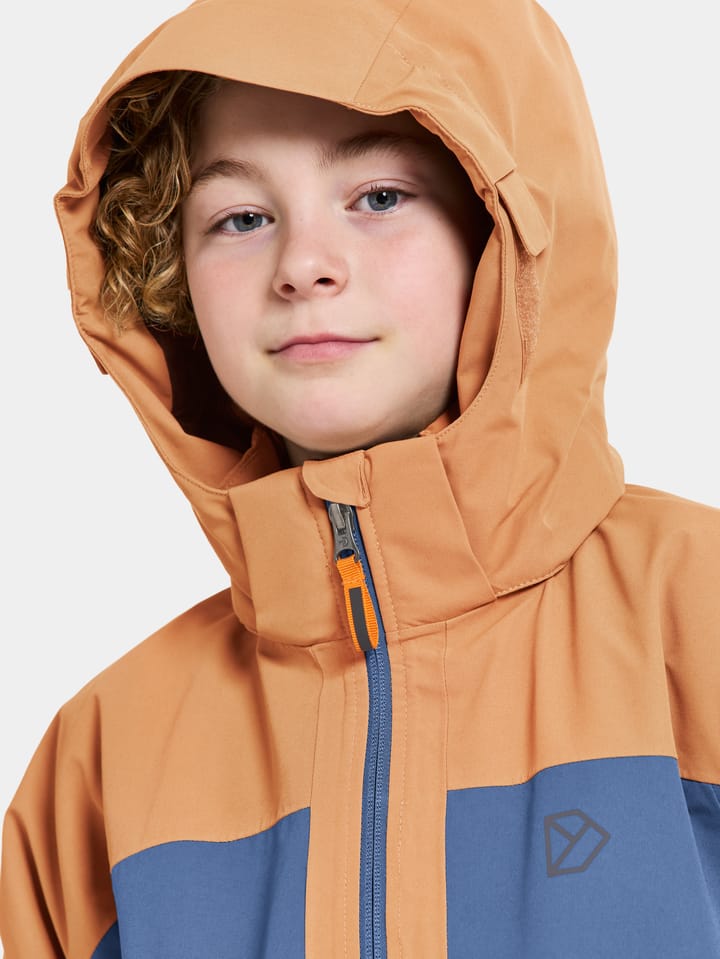 Didriksons Kids' Dolomit Jacket 2 Almond Brown Didriksons