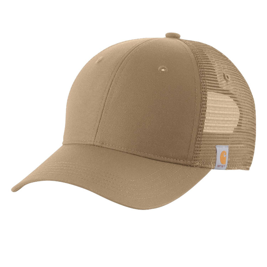 Carhartt Men's Rugged Professional™ Series Canvas Mesh Back Cap  Dark Khaki, OneSize