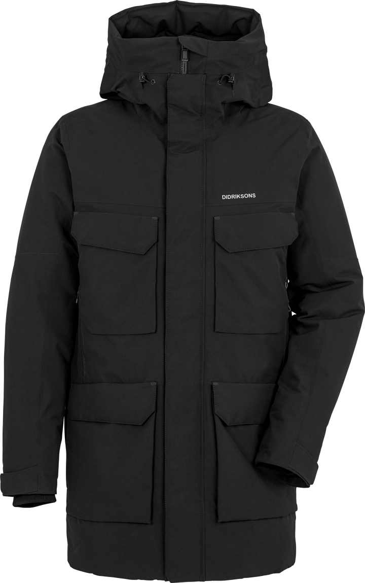 Didriksons Men's Drew Parka 8 Black Didriksons