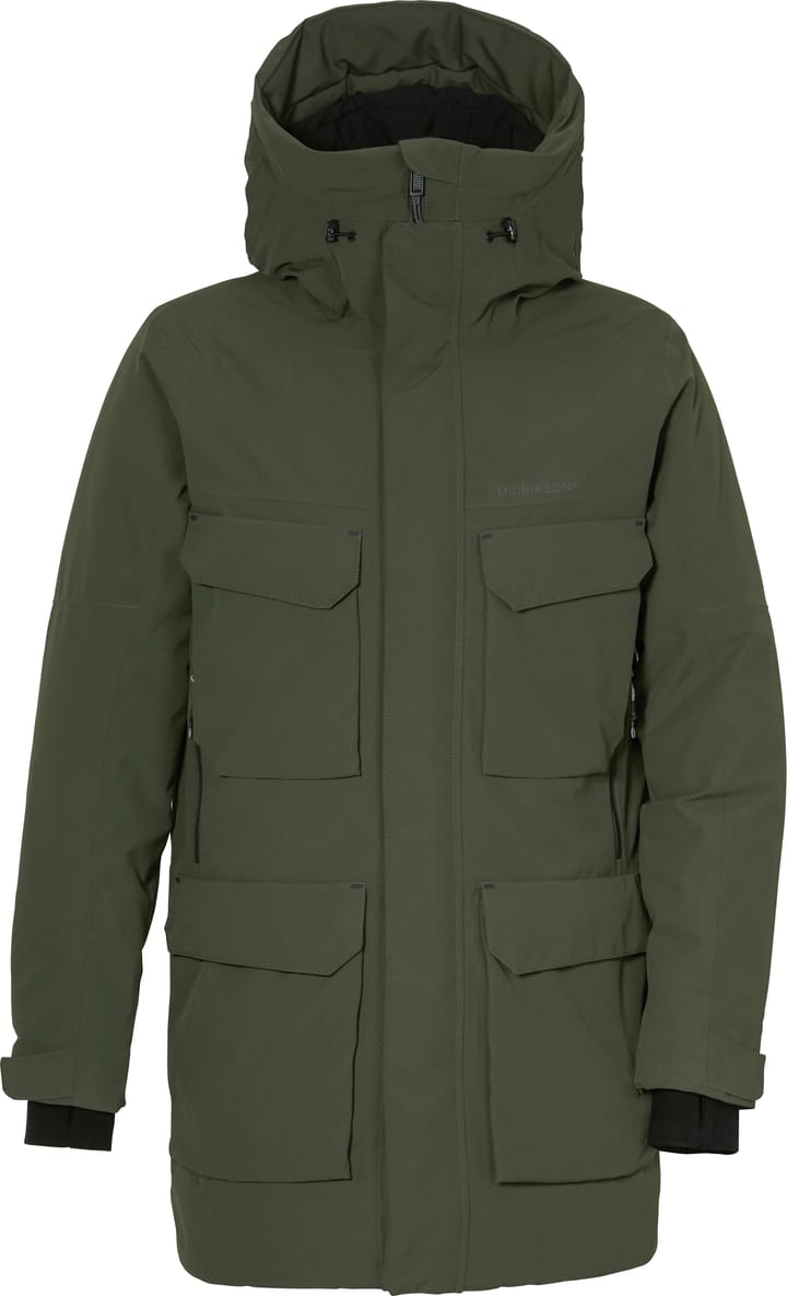 Didriksons Men's Drew Parka 8 Deep Green Didriksons