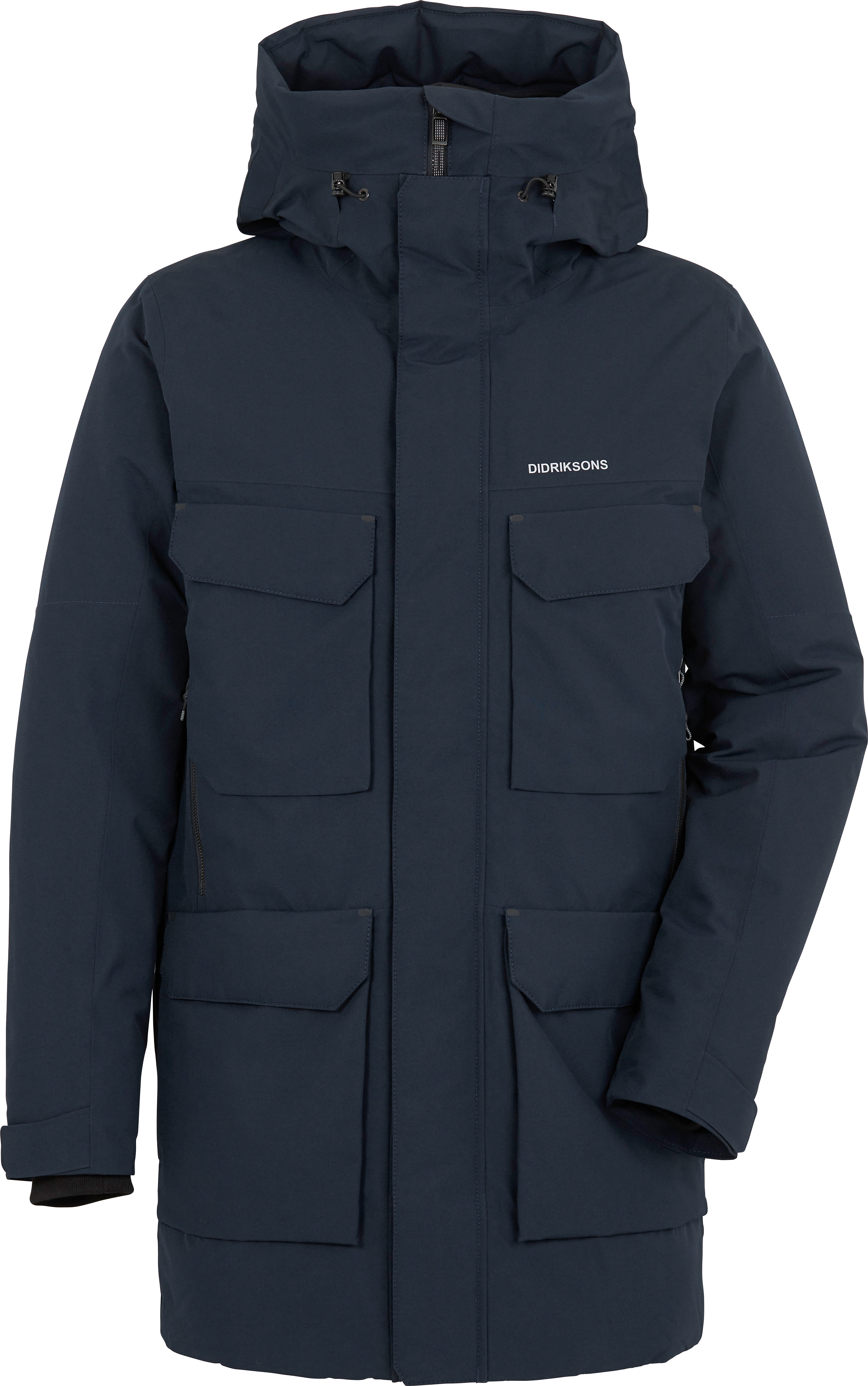 Didriksons Men’s Drew Parka 8 Dark Night Blue