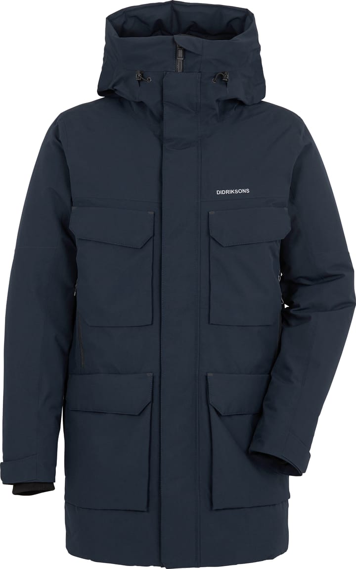 Didriksons Men's Drew Parka 8 Dark Night Blue Didriksons