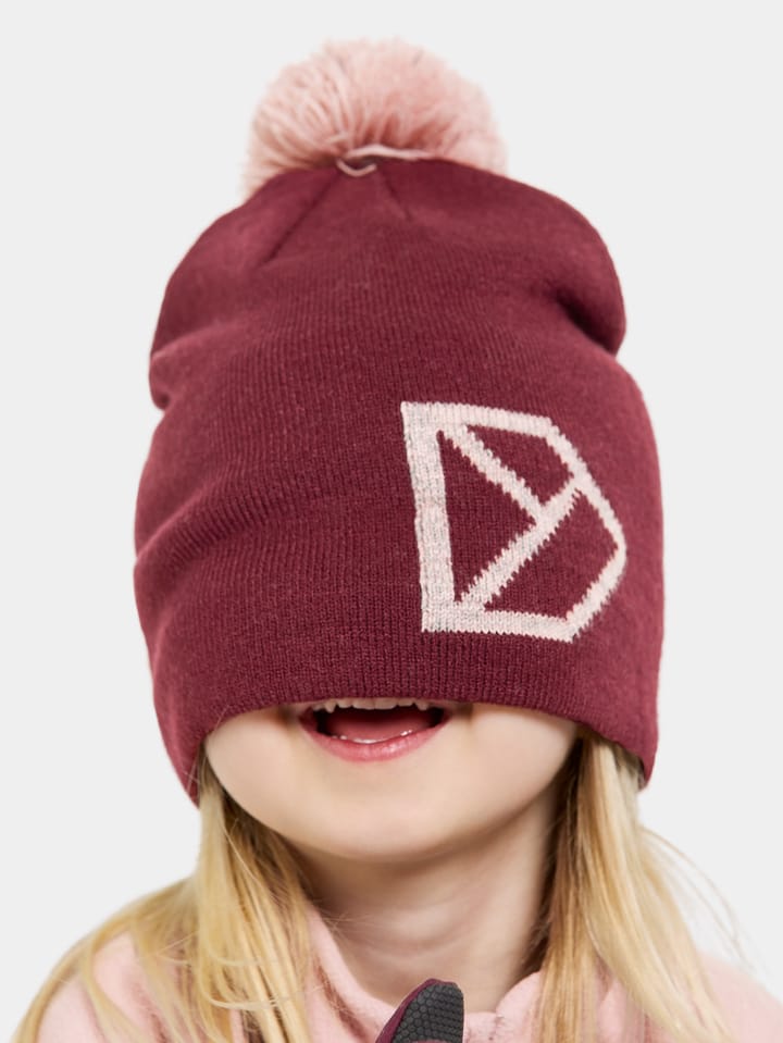 Didriksons Kids' Dropi Beanie Rusty Wine Didriksons