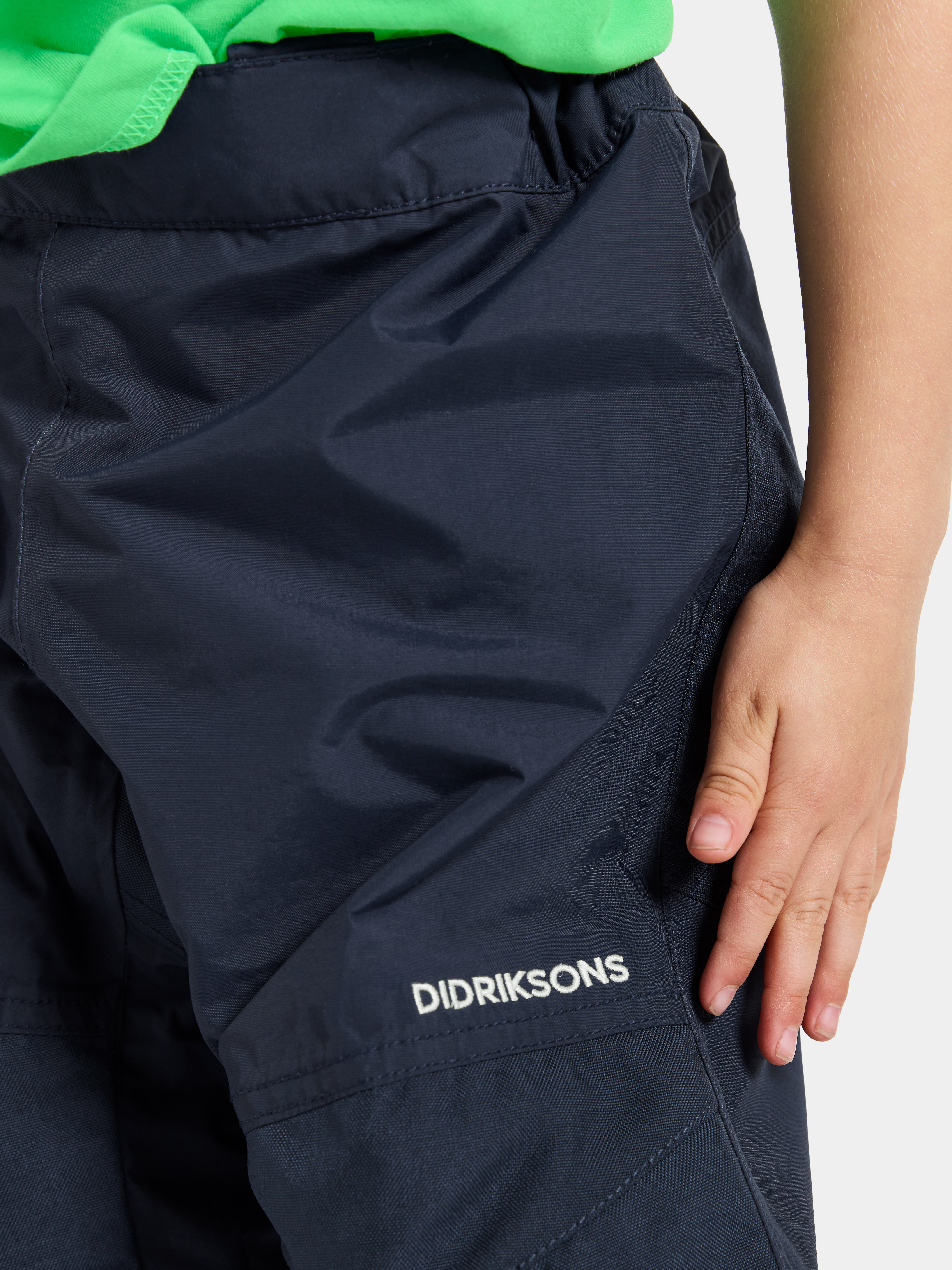 Dusk Kids' Pants Navy regn&vindbuxur