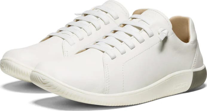 Keen Men's KNX Leather Sneaker Star White/Star White Keen