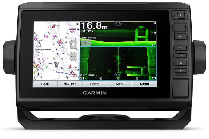 Garmin Garmin Echomap™ Uhd 72sv Uten Svinger Sollysvennlig Berøringsskjerm På 7" Garmin