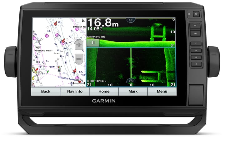 Garmin Garmin Echomap™ Uhd 92sv Uten Svinger Sollysvennlig Berøringsskjerm & Chirp Garmin