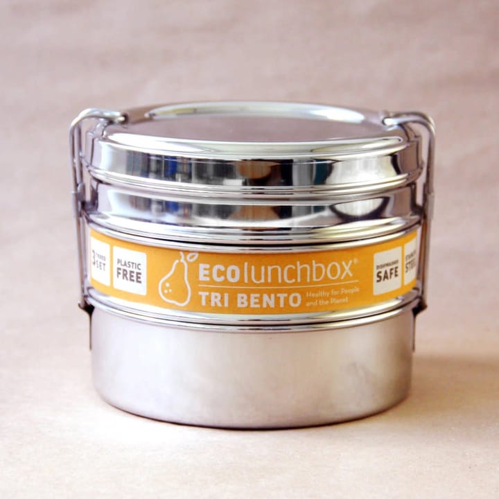 ECOlunchbox Tri Bento Steel ECOlunchbox