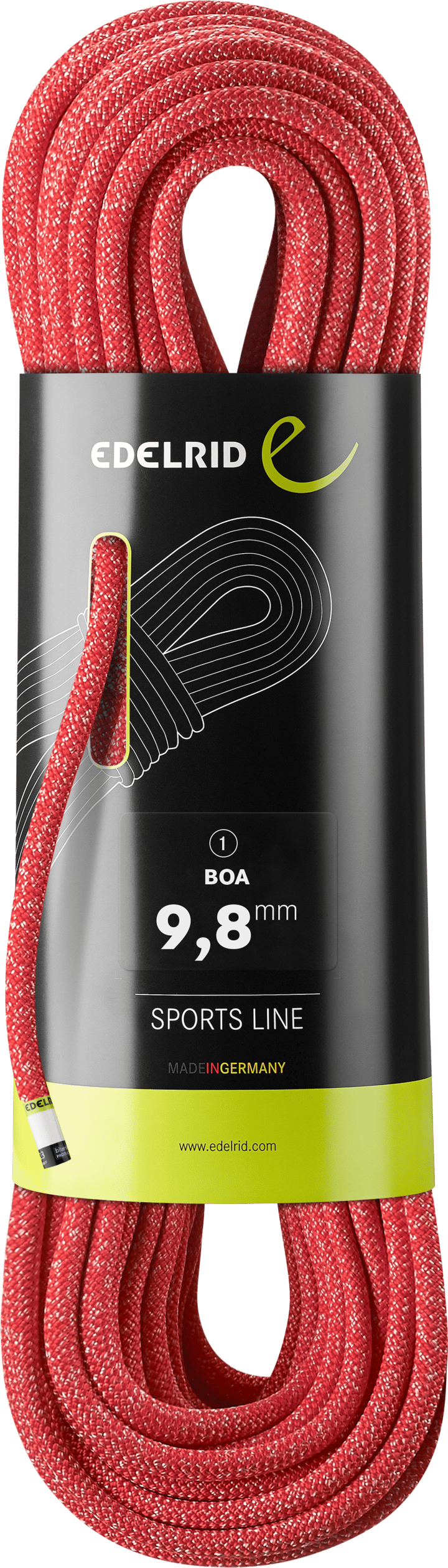 Edelrid Boa 9,8mm 70m Climbing Rope - Single Rope - Climbing Ropes