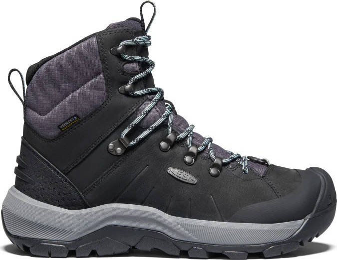 Keen Women’s Revel IV Mid Polar Waterproof Boot Black/Harbor Gray