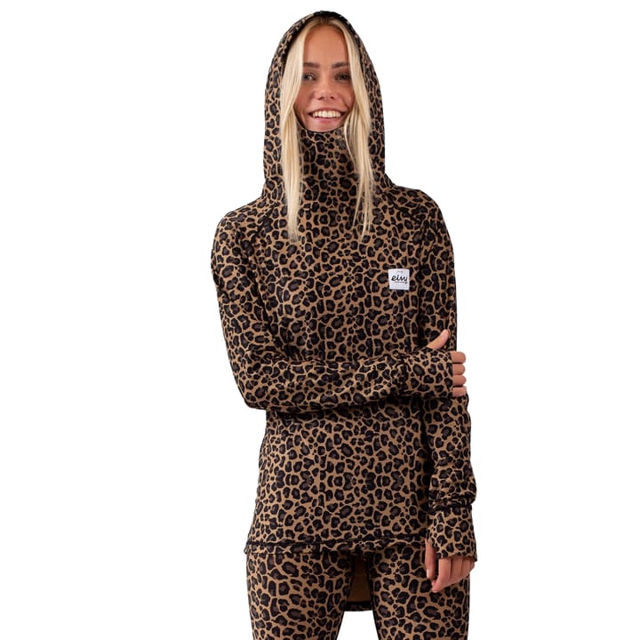 Eivy Icecold Hood Top Leopard Eivy