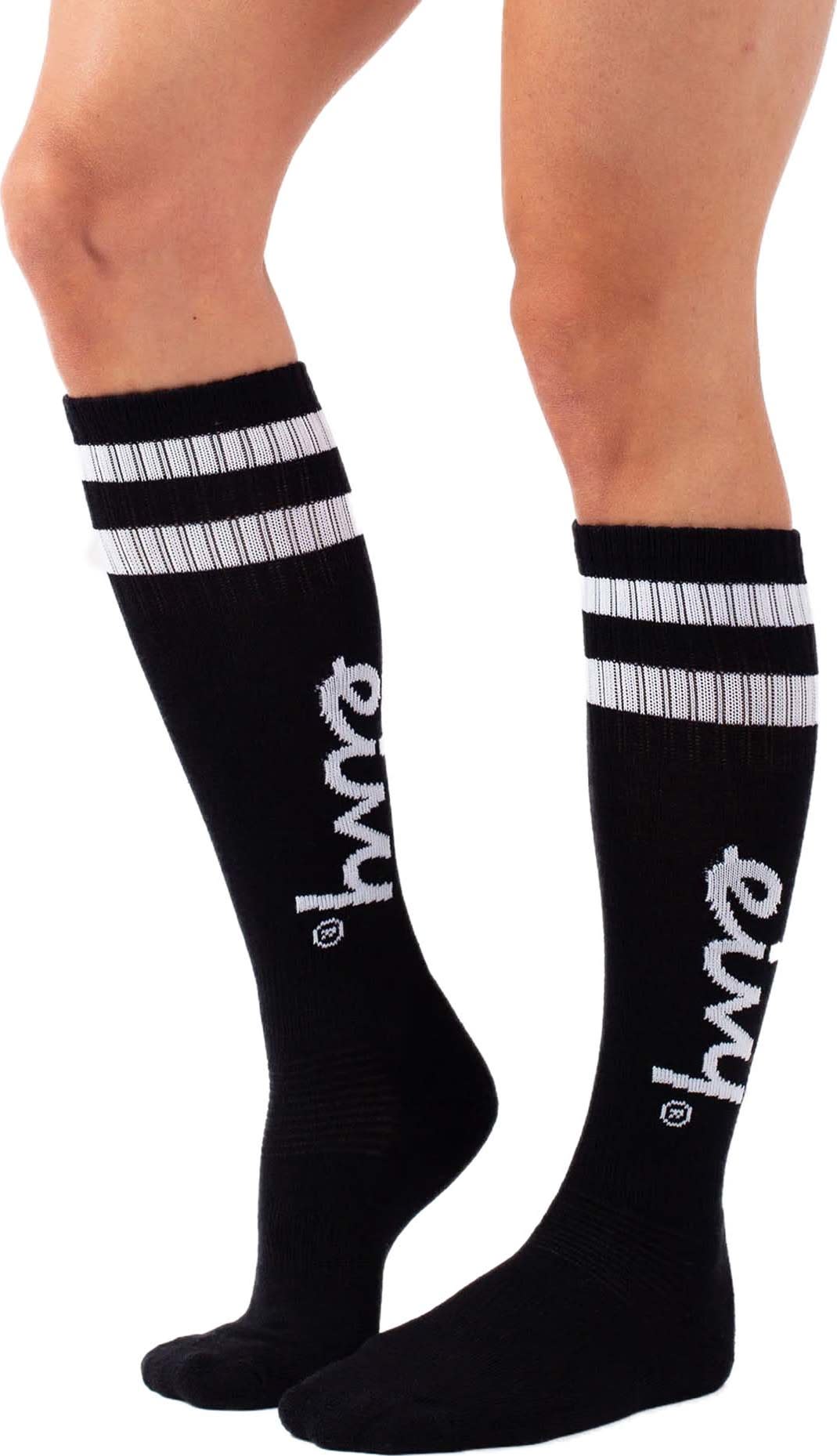 Eivy Women’s Cheerleader Wool Socks Black