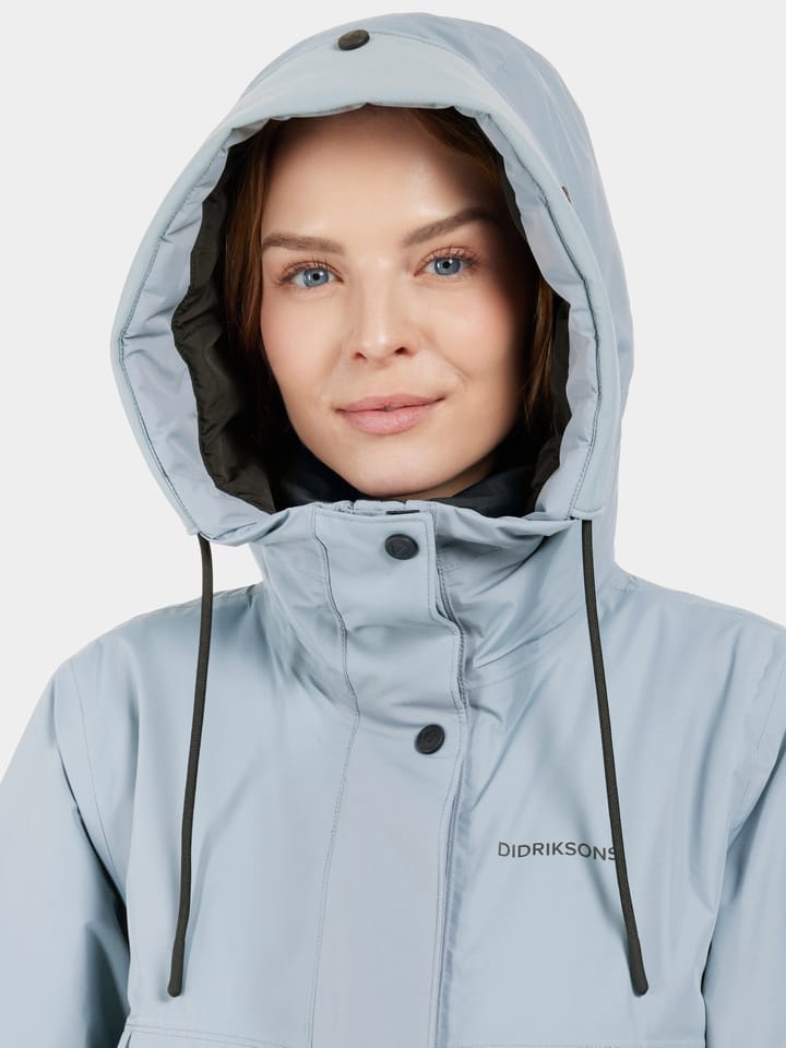 Didriksons Women's Elissa Parka Factory Blue Didriksons