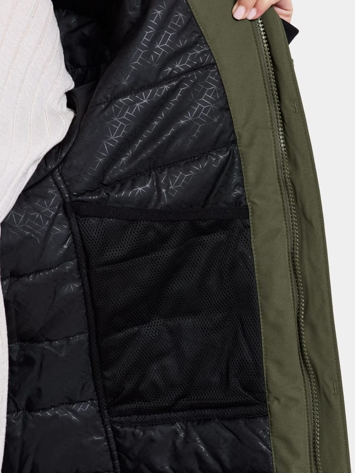 Didriksons Erika Wns Parka 3 Deep Green Didriksons