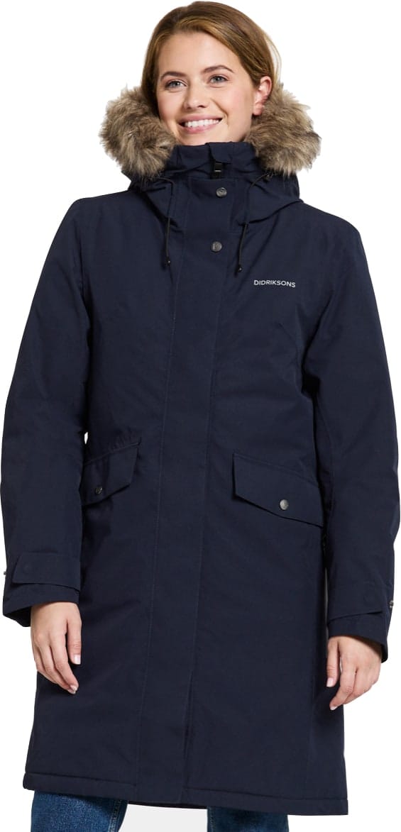 Didriksons Erika Wns Parka 3 Dark Night Blue Didriksons