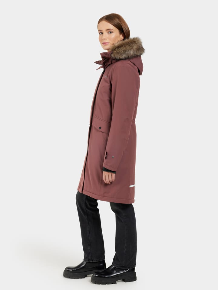 Didriksons Erika Wns Parka 3 Old Rust Didriksons