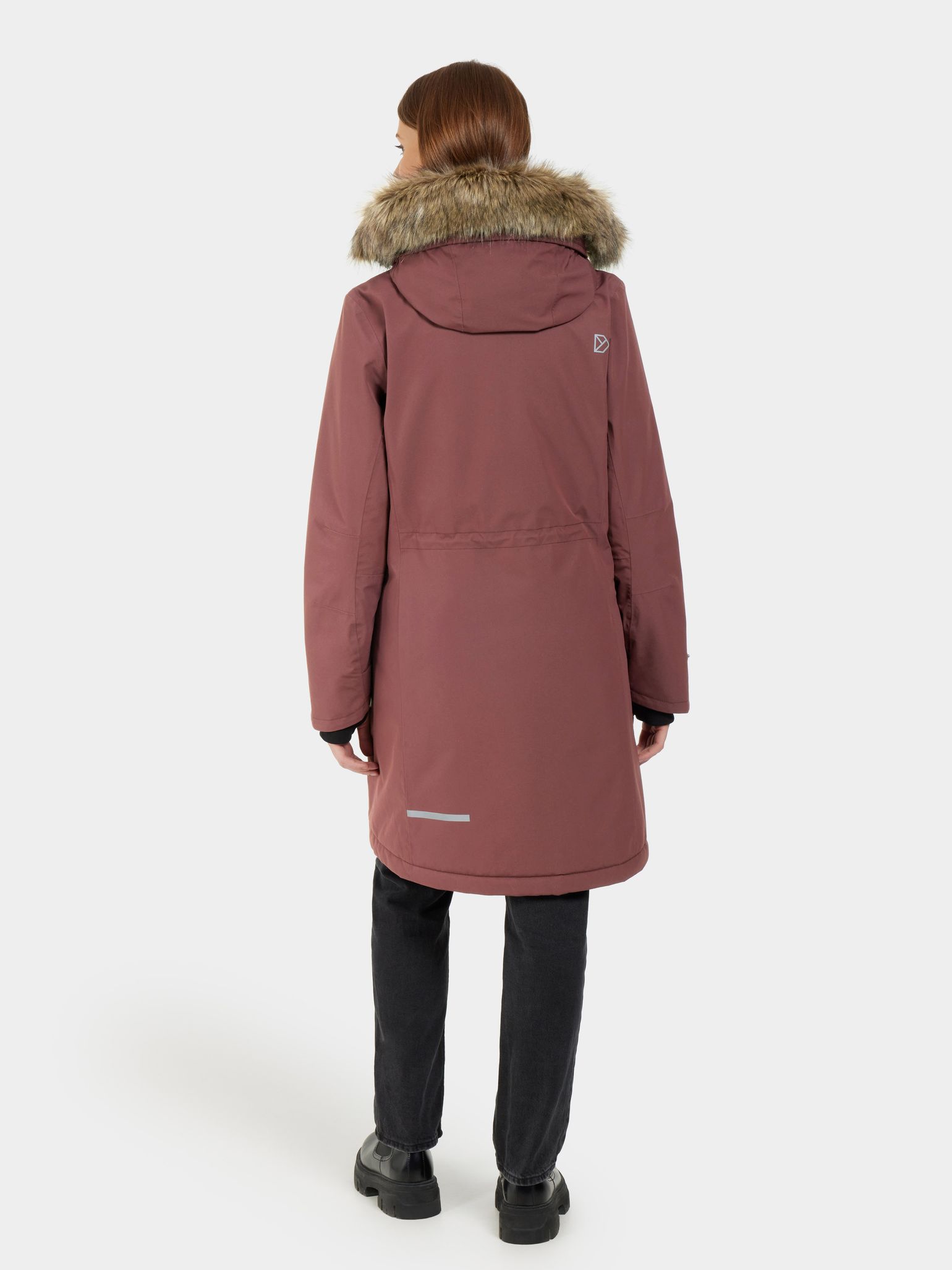 Didriksons Erika Wns Parka 3 Old Rust