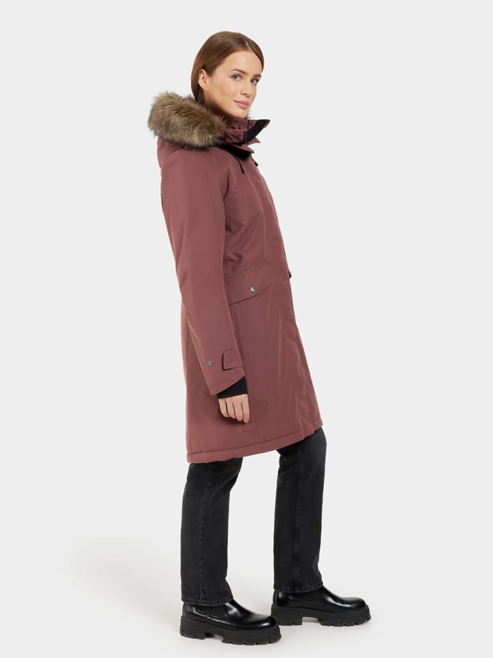 Didriksons Erika Wns Parka 3 Old Rust Didriksons