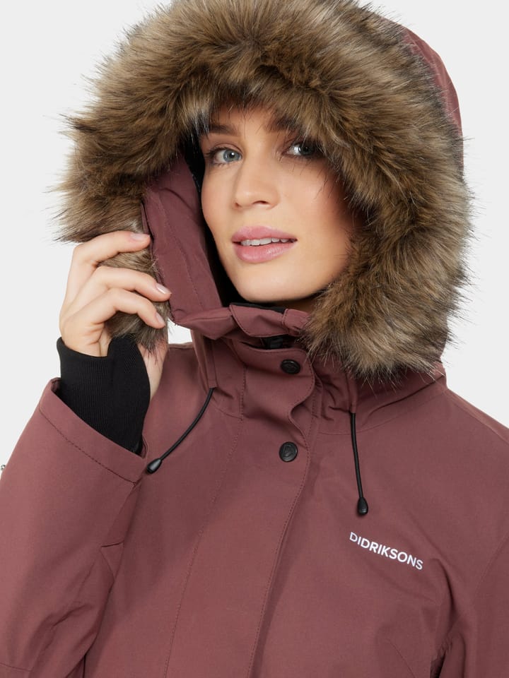 Didriksons Erika Wns Parka 3 Old Rust Didriksons