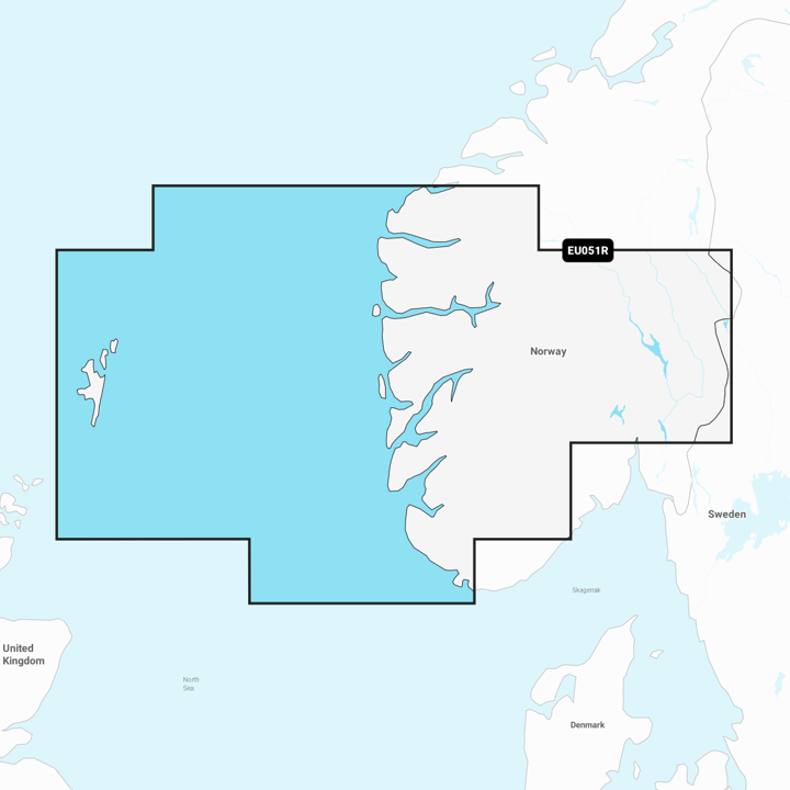 Garmin Garmin Maritime Kart Sognefjorden Eu051r Garmin Navionics+ Verdensledende Sjøkart Garmin