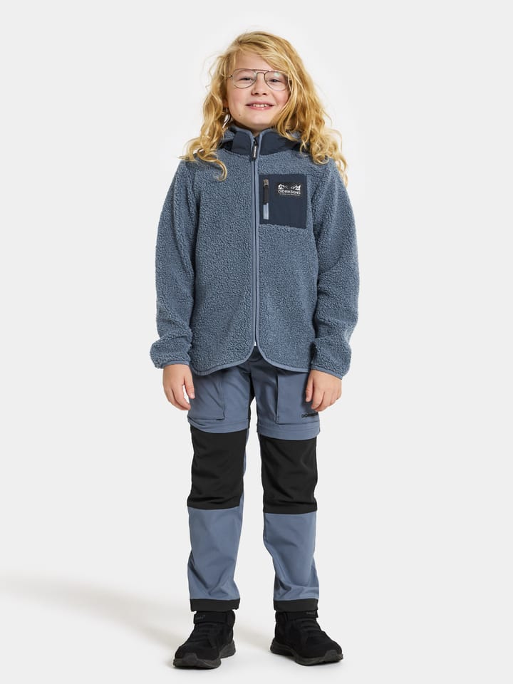 Didriksons Kids' Exa Full Zip True Blue Didriksons