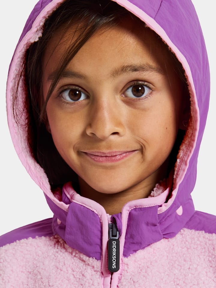 Didriksons Kids' Exa Full Zip Orchid Pink Didriksons