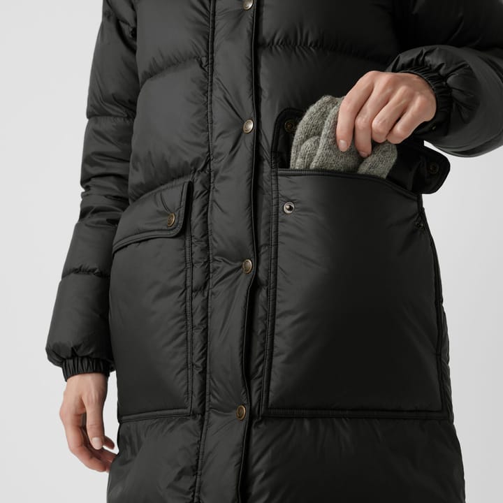 Fjällräven Expedition Long Down Parka Women's Black Fjällräven