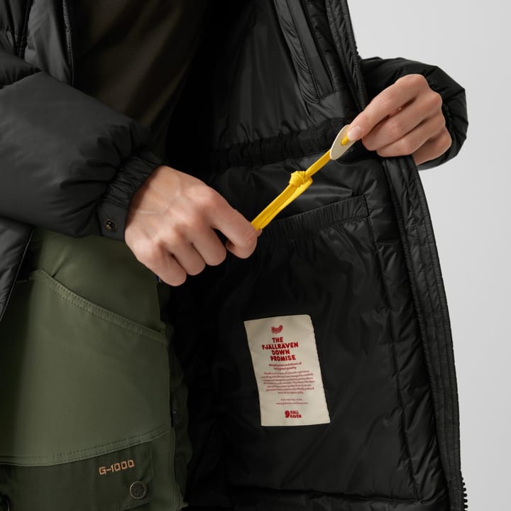 Fjällräven Expedition Long Down Parka Women's Black Fjällräven